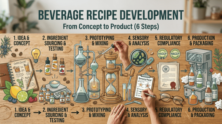 Beverage Recipe Development: How to Create a Commercially Successful Drink