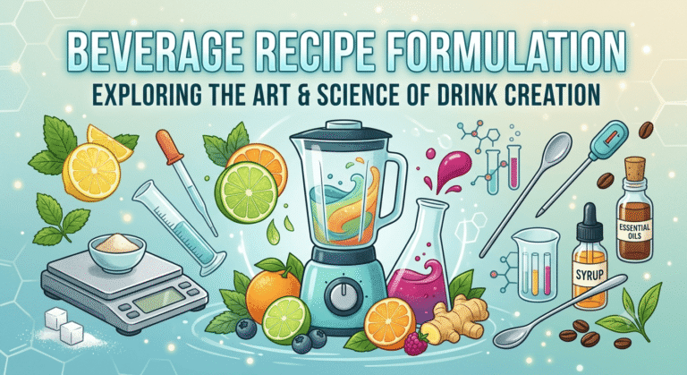 Beverage Recipe Formulation: How to Convert a Recipe into a Commercial Formula